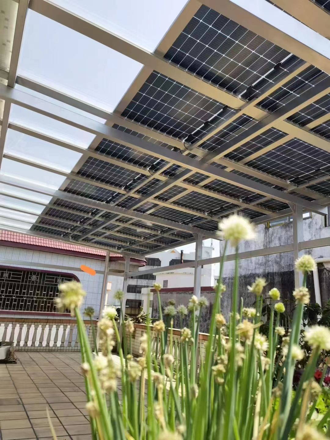 台州别墅家用屋顶太阳能发电系统安装